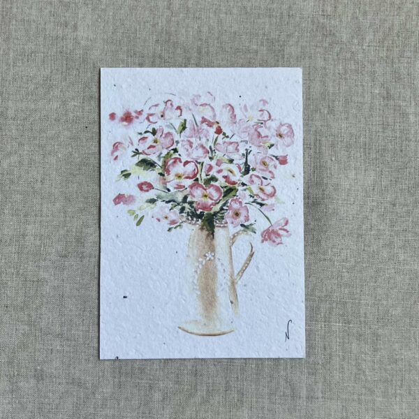 Bouquet de pavots – Carte à planter A6