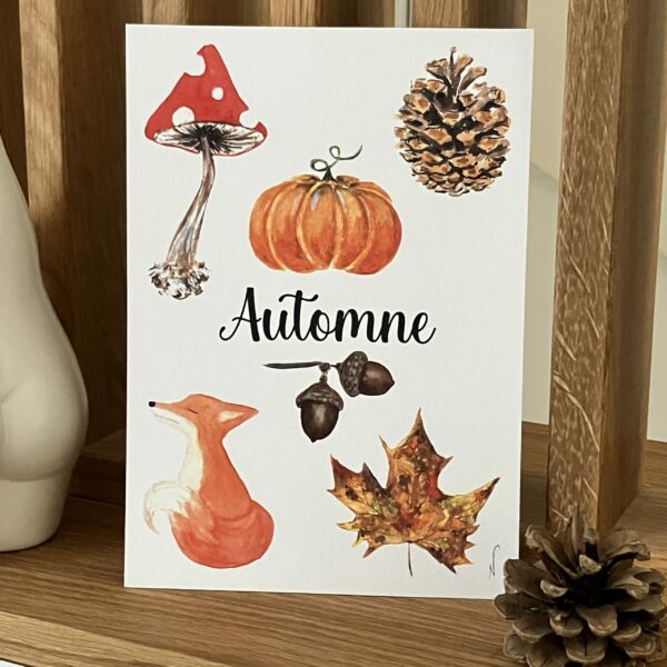 Affiche Saison Automne A5