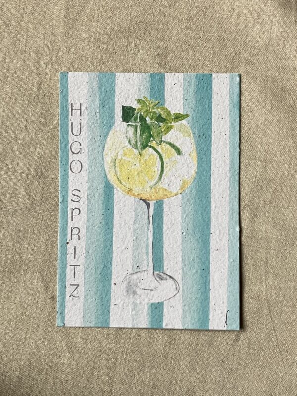 Hugo Spritz – Carte à planter A6